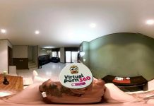 Stunning brunette fucked hard in POV