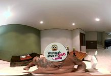 Hot brunette loves sucking your dick in POV