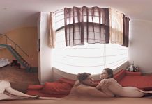 Amber and Julia share a cock