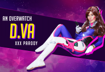 D.VA Overwatch XXX Parody