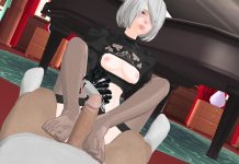 Nier Automata – 2B Footjob