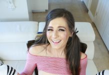 Avery Cums On Her Boyfriends Dads Cock