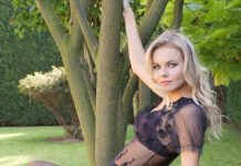 Demure Stockings Tease