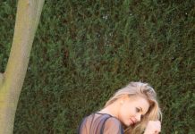 Demure Stockings Tease