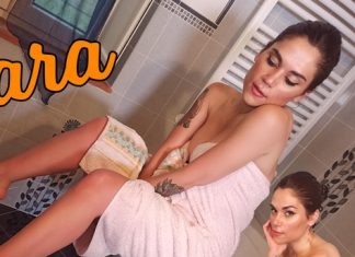 Gorgeously Beautiful Chiara Takes A Warm Bath