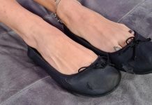 Dazzlingly Beautiful Aradia Tries On Different Pairs Of Hold-Ups