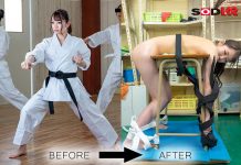 A Constantly Bossy Karate Club Member Gets A Tough Massage