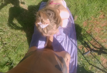 Hot Sunbathing With Stepdaddy