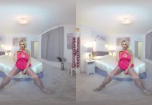 Porchia Halterneck Dress With Grey Glossy Tights