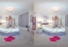 Porchia Halterneck Dress With Grey Glossy Tights