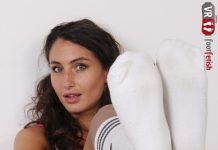 Breathtakingly Gorgeous Thena In A Cheerleader Uniform