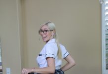 Schoolgirl Kay Learns To Squirt From Her Tutor