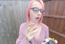 Chloe Toy – Smoking in the Garden