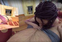 Sata Jones Plays With Toy On Glamour Sofa & Fucked By Producer