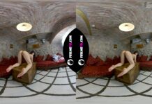 Virtual Reality Nude Photosession Backstage With Teenager Viola Kat