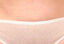 Jemma in white lingerie comes to strip and play naked for us in VR