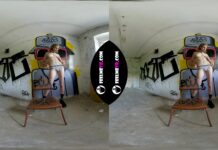 180Vr Blizard Dances And Shows Her Teenager Naked Body