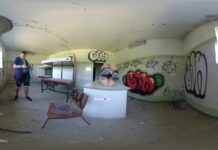 360VR Video Nude Fetish Photosession Backstage With Sascha