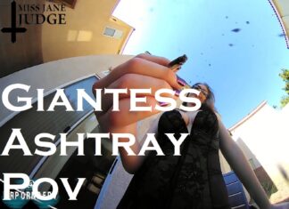 Giantess Ashtray POV