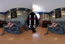 Teenager Style Nude Pohotosession Vr180 Backstage With Busty Girl Lina