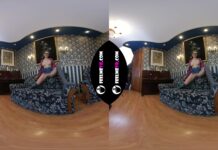 Teenager Style Nude Pohotosession Vr180 Backstage With Busty Girl Lina