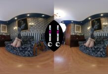 Teenager Style Nude Pohotosession Vr180 Backstage With Busty Girl Lina