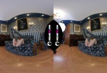 Teenager Style Nude Pohotosession Vr180 Backstage With Busty Girl Lina