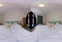 Adorable Sexy Model Josie Nude Photo Session Virtual Reality Backstage