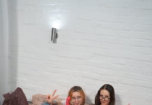 Marie Duval and Ka Lee in their first lesbian love making scene in VR