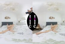 In Virtual 180vr 3d Video Teen Girl Jossi Poses Naked With Open Legs