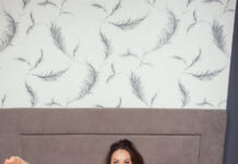 Jess Mori has the sweetest pierced nipples and shaved pussy