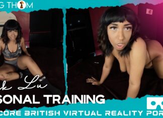 Personal Training – Big Tits Voluptuous British Ebony Dink Lu