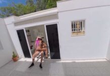 Fucking Cathy B on the Photo Shoot in Tenerife