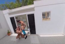 Fucking Cathy B on the Photo Shoot in Tenerife