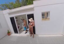 Fucking Cathy B on the Photo Shoot in Tenerife