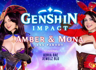 Genshin Impact: Amber & Mona (A XXX Parody)