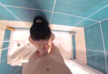 Christal Hot Horny in Shower