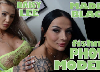 Daisy Lee and Maddy Black: Fishnet Photo Models