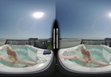 Penthouse Rooftop Jacuzzi Hot Ingrida Smoking And Masturbating In The Sun