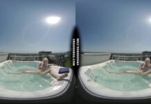 Penthouse Rooftop Jacuzzi Hot Ingrida Smoking And Masturbating In The Sun