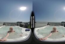 Penthouse Rooftop Jacuzzi Hot Ingrida Smoking And Masturbating In The Sun