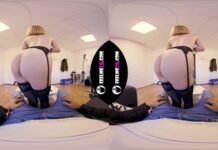 VR180 Lilly Mays Does A Lapdance With Her Big Boobs