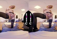 VR180 Lilly Mays Does A Lapdance With Her Big Boobs