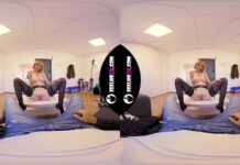 VR180 Lilly Mays Does A Lapdance With Her Big Boobs