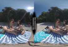 3 Babes Naked On Vacation Beach Picnic Playing Frisbee Searching For Shells And Bubble