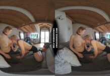 Blonde Spinner Ingrida Eats Dianas Pussy Rainy Day After The Beach