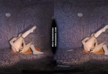 Pretty Teen Lika Masturbating With A Fetish Dildo In The Sauna Steam Room