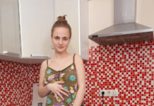 Lassie shows us her perfect tits! The biggest most lovely pair of boobs ever