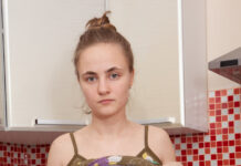 Lassie shows us her perfect tits! The biggest most lovely pair of boobs ever