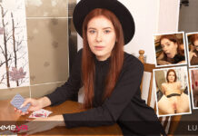 Russian Redhead Luna Rishi is here to suck and fuck in VR